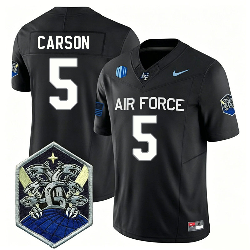 Air Force Falcons #5 Dylan Carson College Football Jerseys,Uniforms-Black